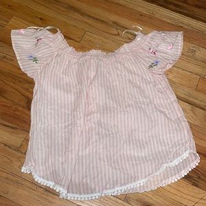 Off the shoulder top